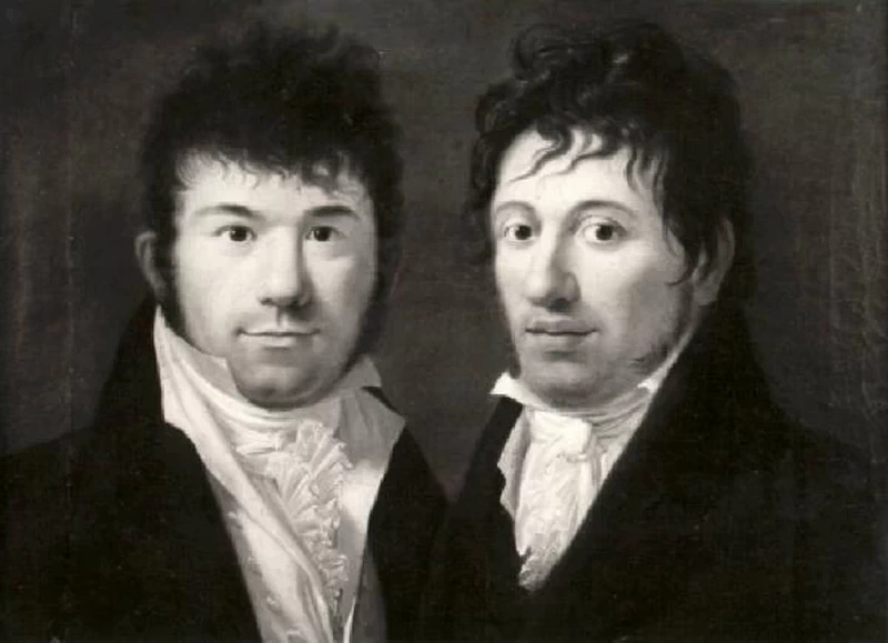 29-Luigi Basiletti – Ritratto di Filippo e Camillo Ugoni -  Pinacoteca Tosio Martinengo , Brescia 